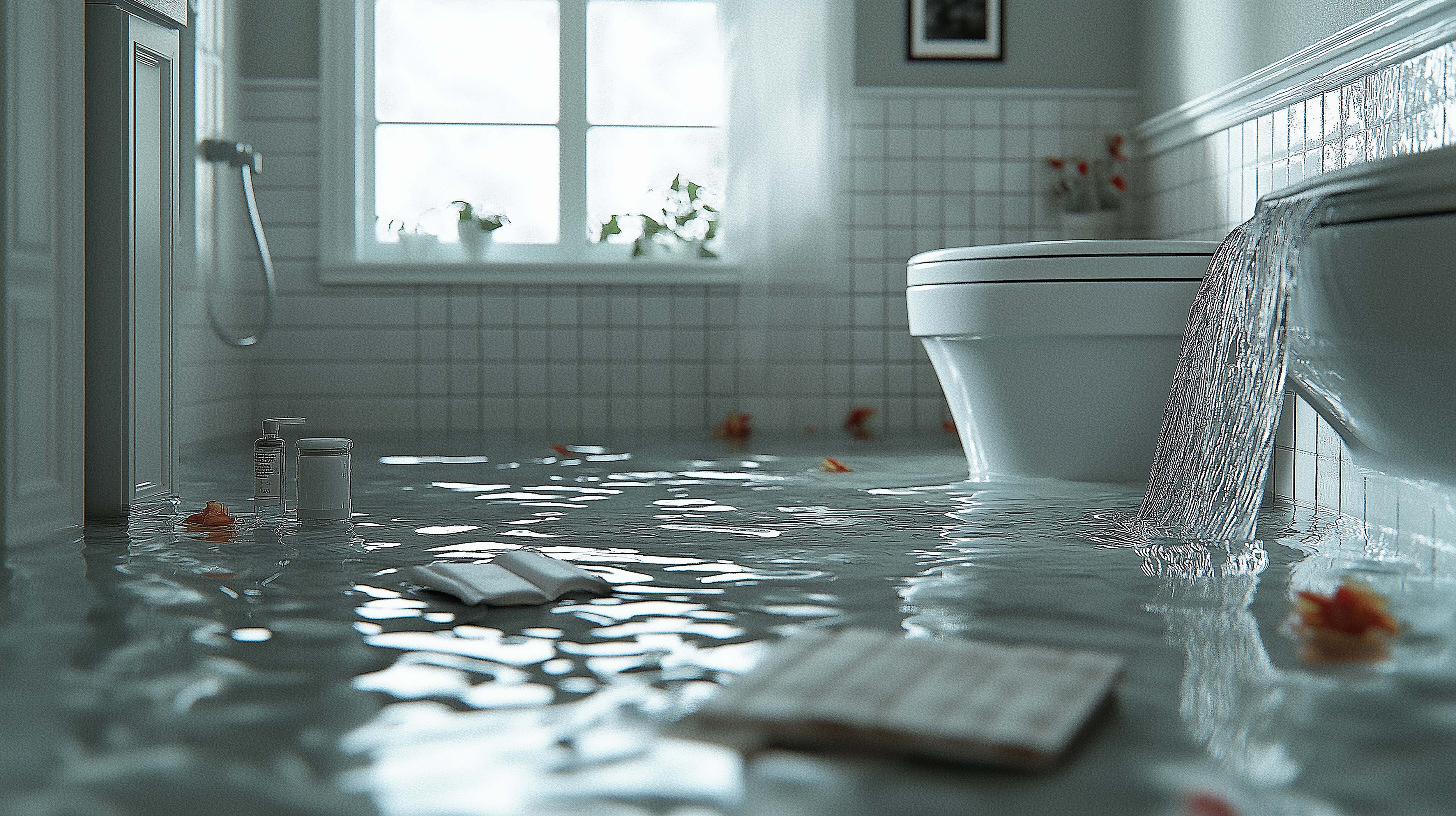 Banheiro inundado: como agir antes do problema piorar?